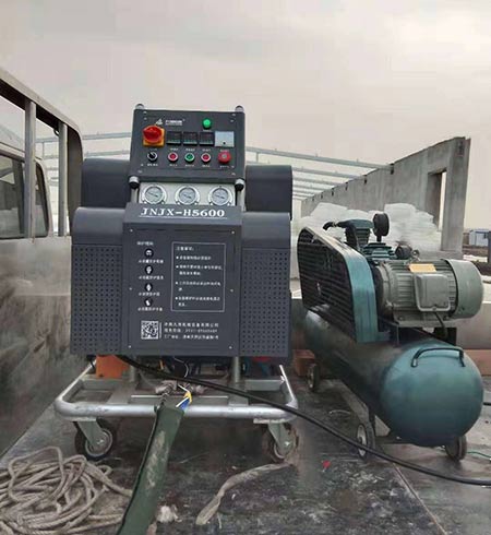 液壓聚脲噴涂機(圖3) 液壓聚脲噴涂機鋼結構防腐案例